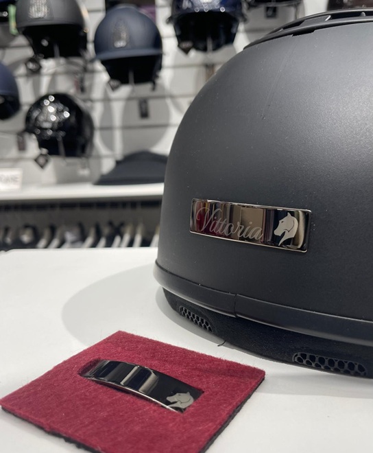 TARGHETTA PERSONALIZZATA PER CAP Accessori Sicurezza 